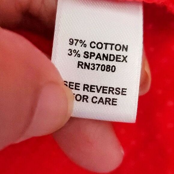 Cato Woman Red Polka Dot Casual Picnic Button Down Blouse Top - Picture 9 of 9